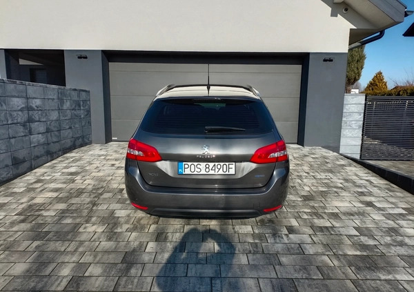 Peugeot 308 cena 44599 przebieg: 80000, rok produkcji 2016 z Jedlicze małe 742